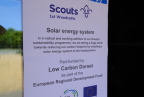 This project is being part-funded by Low Carbon Dorset