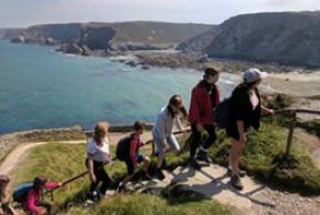 Walking the Cornish cliffs